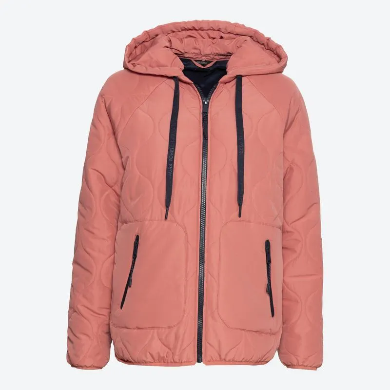 Damen-Jacke mit abnehmbarer Kapuze