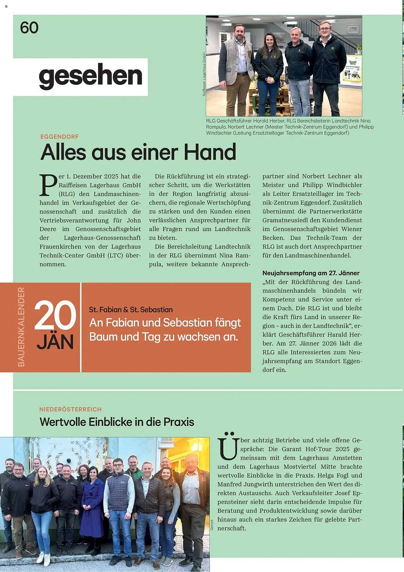 Lagerhaus Flugblatt von 1. Jänner bis 28. Februar 2026 - Flugblätt seite 60