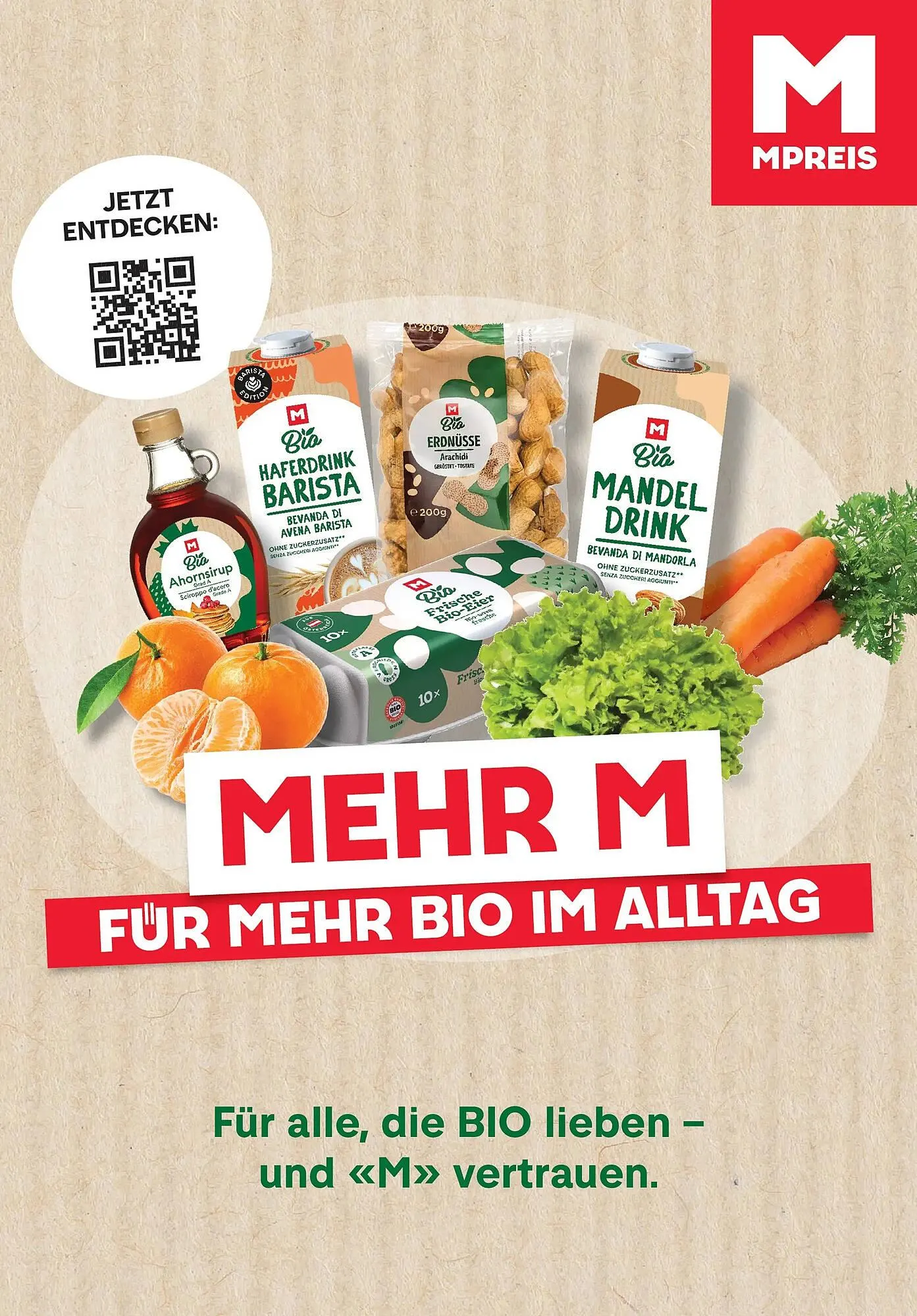 MPreis Flugblatt von 22. Jänner bis 28. Jänner 2026 - Flugblätt seite  14