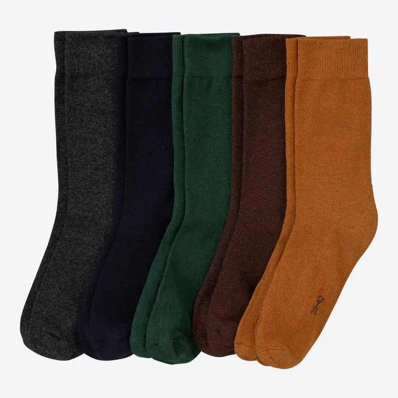 Herren-Socken, 5er-Pack