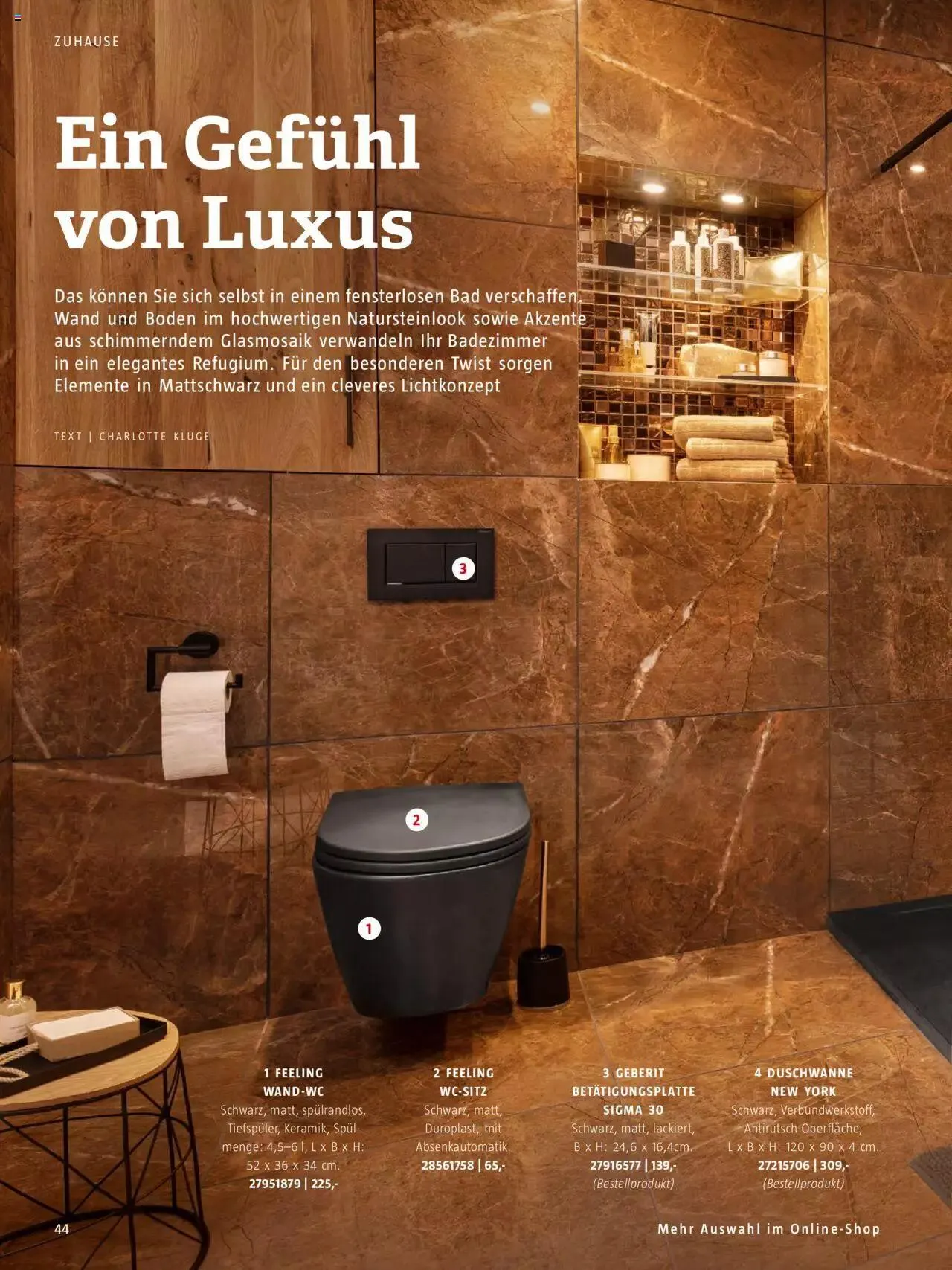 Bauhaus passt! Magazin von 24. Jänner bis 31. Dezember 2023 - Flugblätt seite  44