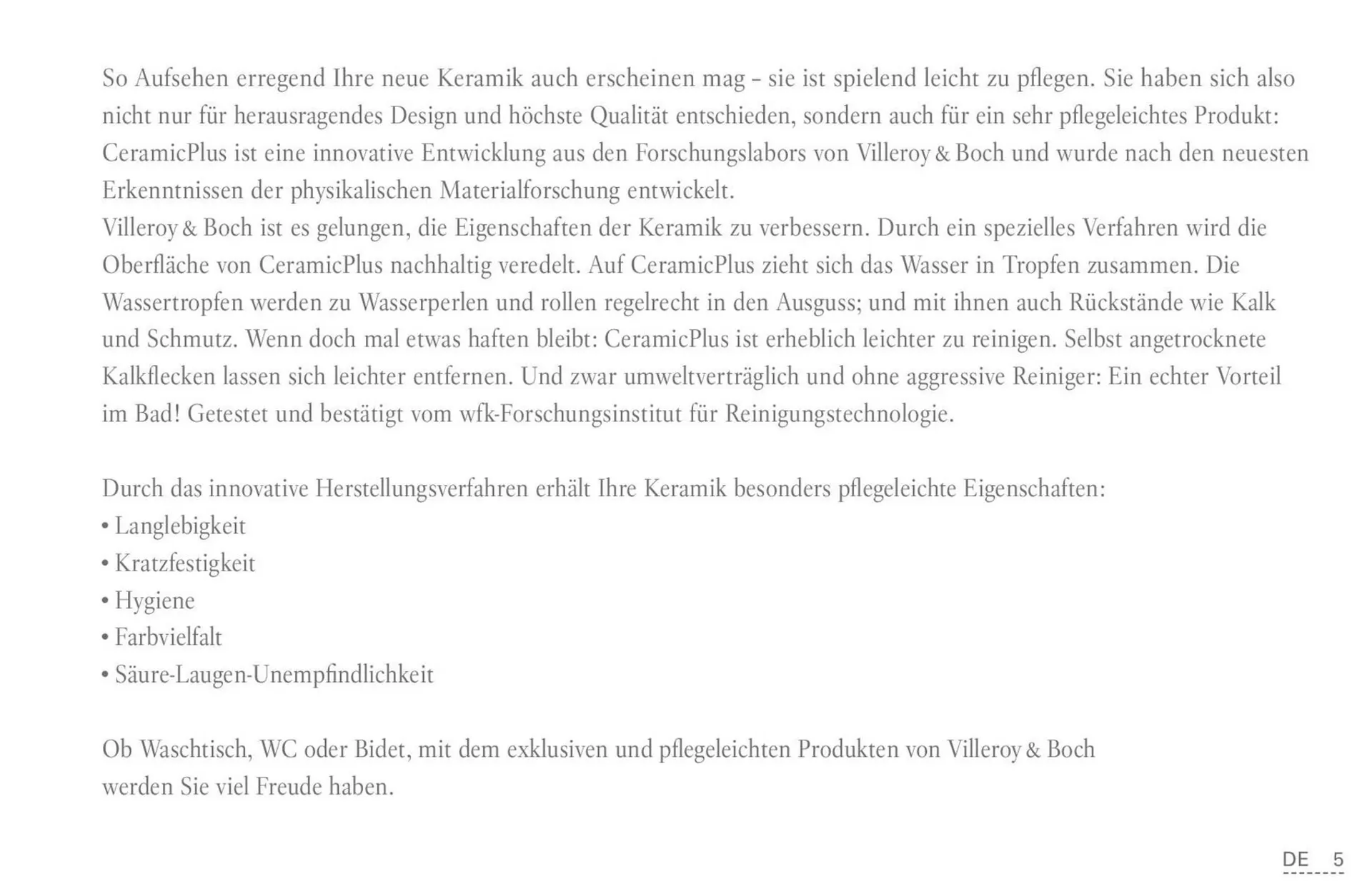 Villeroy & Boch Flugblatt von 6. Juni bis 31. Dezember 2025 - Flugblätt seite 5