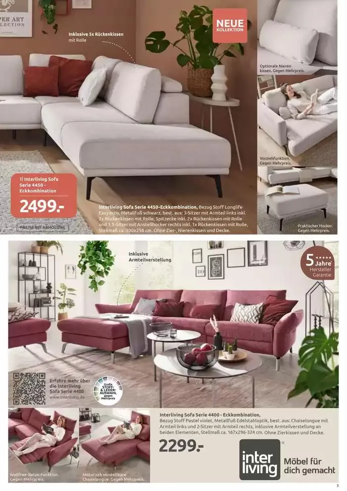 Möbel Ludwig katalog von 30. Jänner bis 15. Februar 2025 - Flugblätt seite  3