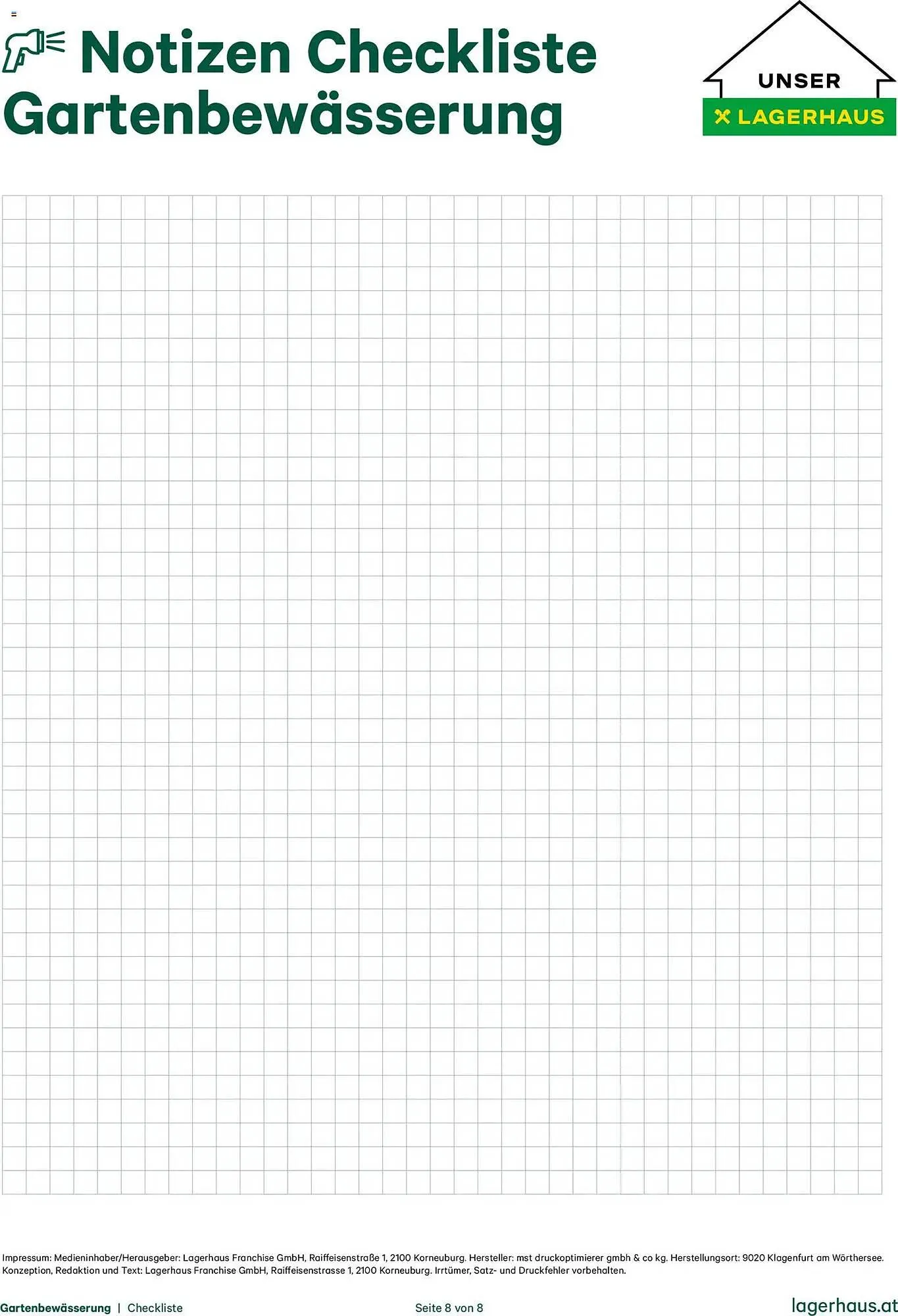 Lagerhaus Flugblatt von 13. November bis 31. Dezember 2025 - Flugblätt seite 8