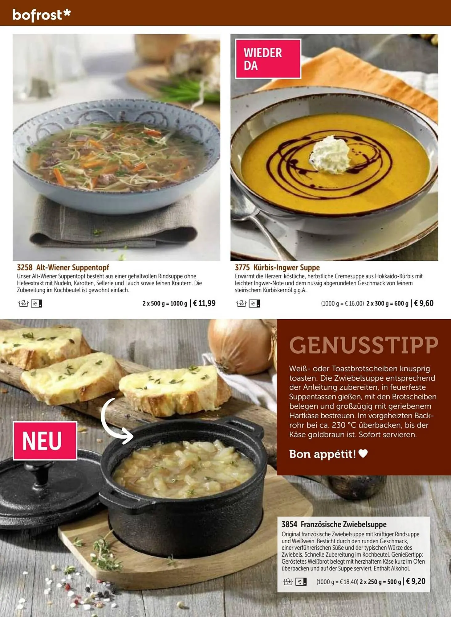 Bofrost Flugblatt von 25. September bis 29. Februar 2024 - Flugblätt seite  74