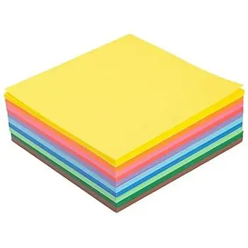 Faltblätter, bunt, 16 x 16 cm, 600 Blatt