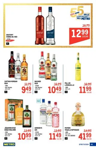 METRO Flugblatt Food - Profi von 11. Juni bis 24. Juni 2026 - Flugblätt seite 49