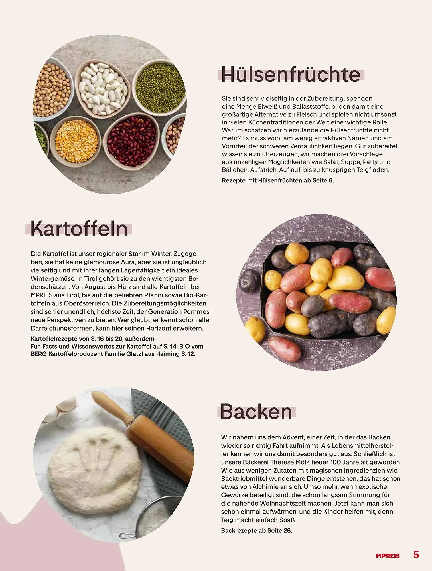 MPreis Flugblatt von 24. November bis 14. Dezember 2025 - Flugblätt seite  5