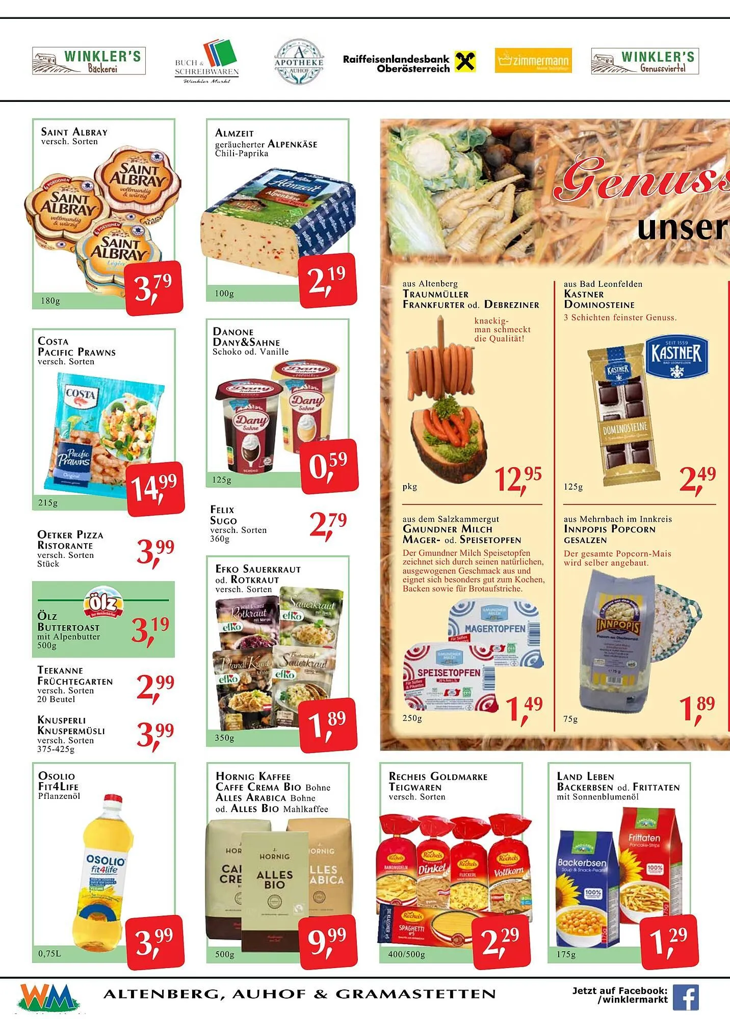 Winkler Markt Flugblatt von 23. Jänner bis 5. Februar 2025 - Flugblätt seite  2
