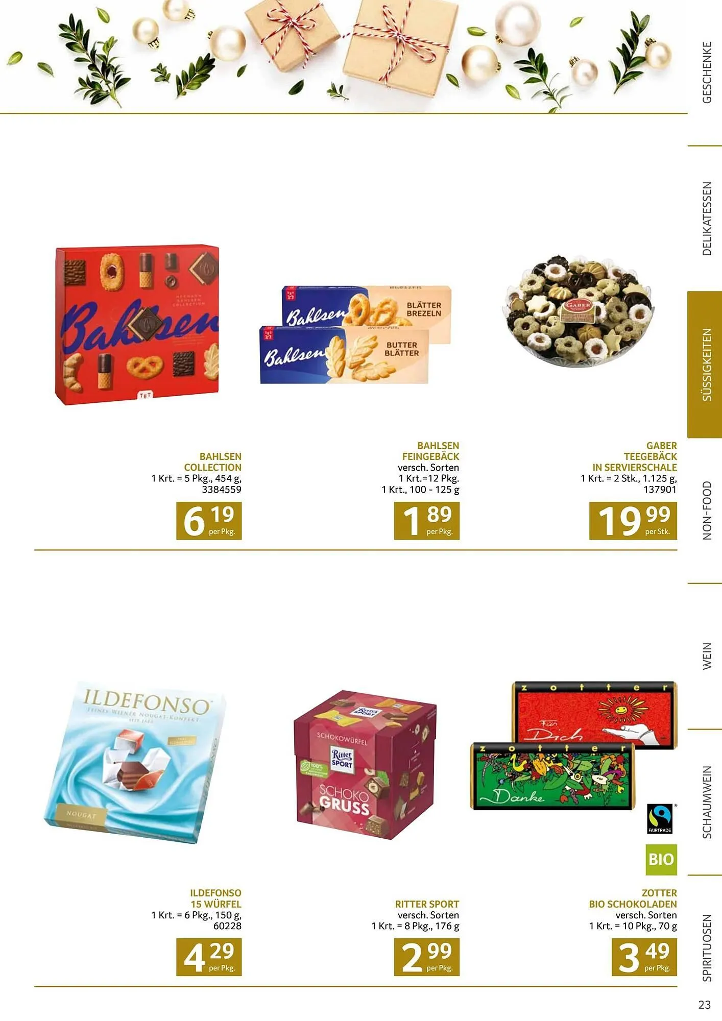 Transgourmet Flugblatt von 13. Oktober bis 24. Dezember 2025 - Flugblätt seite  23