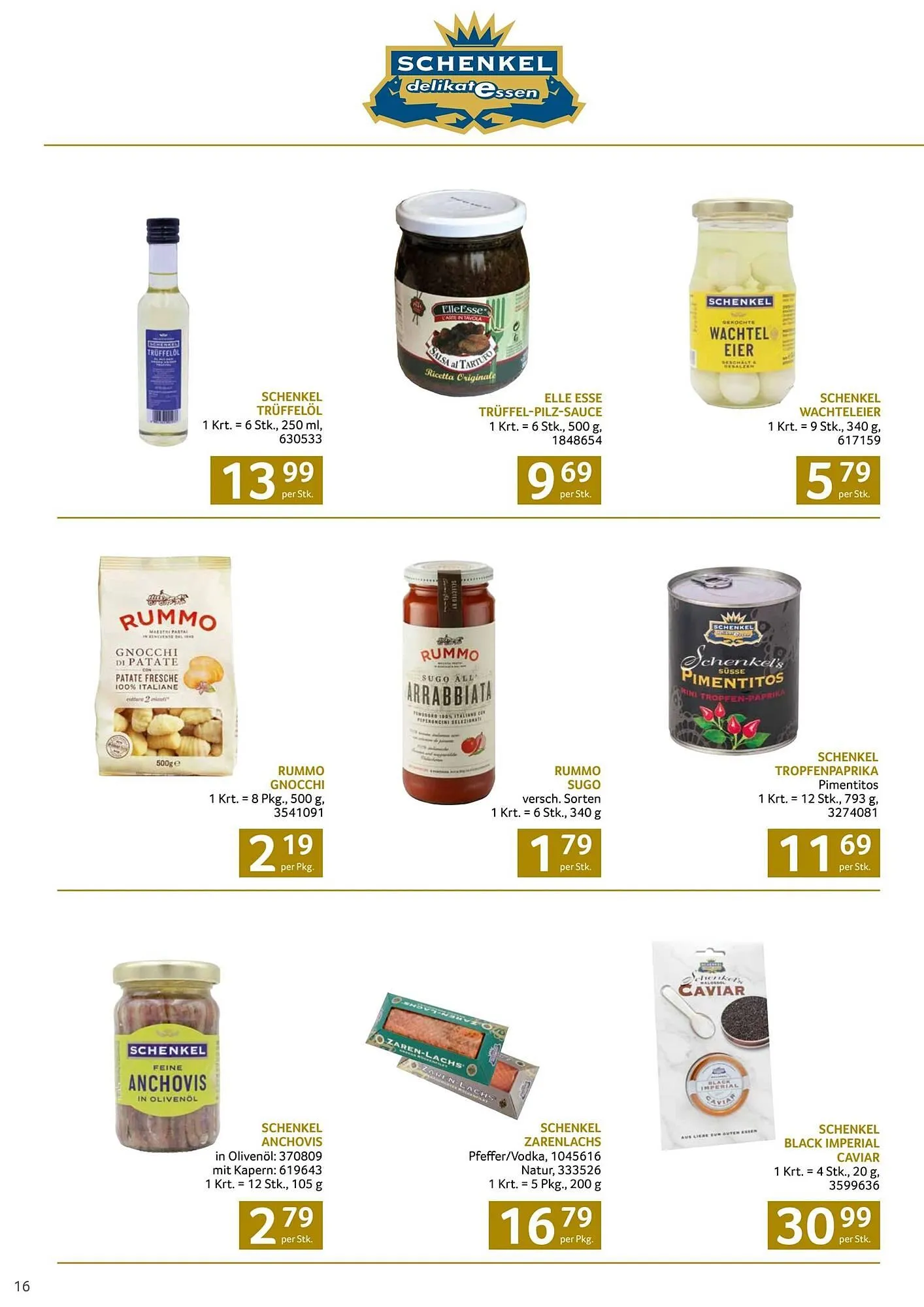 Transgourmet Flugblatt von 13. Oktober bis 24. Dezember 2025 - Flugblätt seite  16