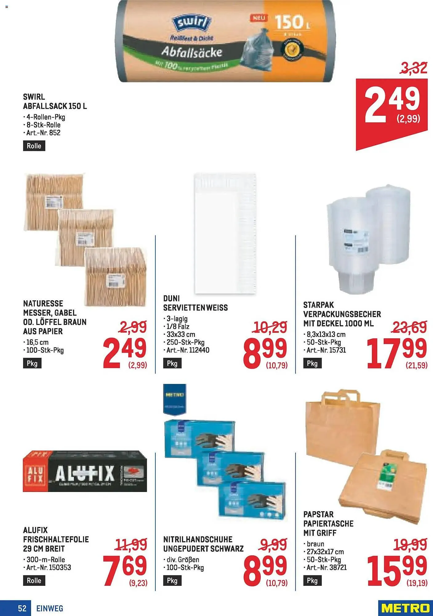 Metro Flugblatt von 22. Jänner bis 4. Februar 2026 - Flugblätt seite  52