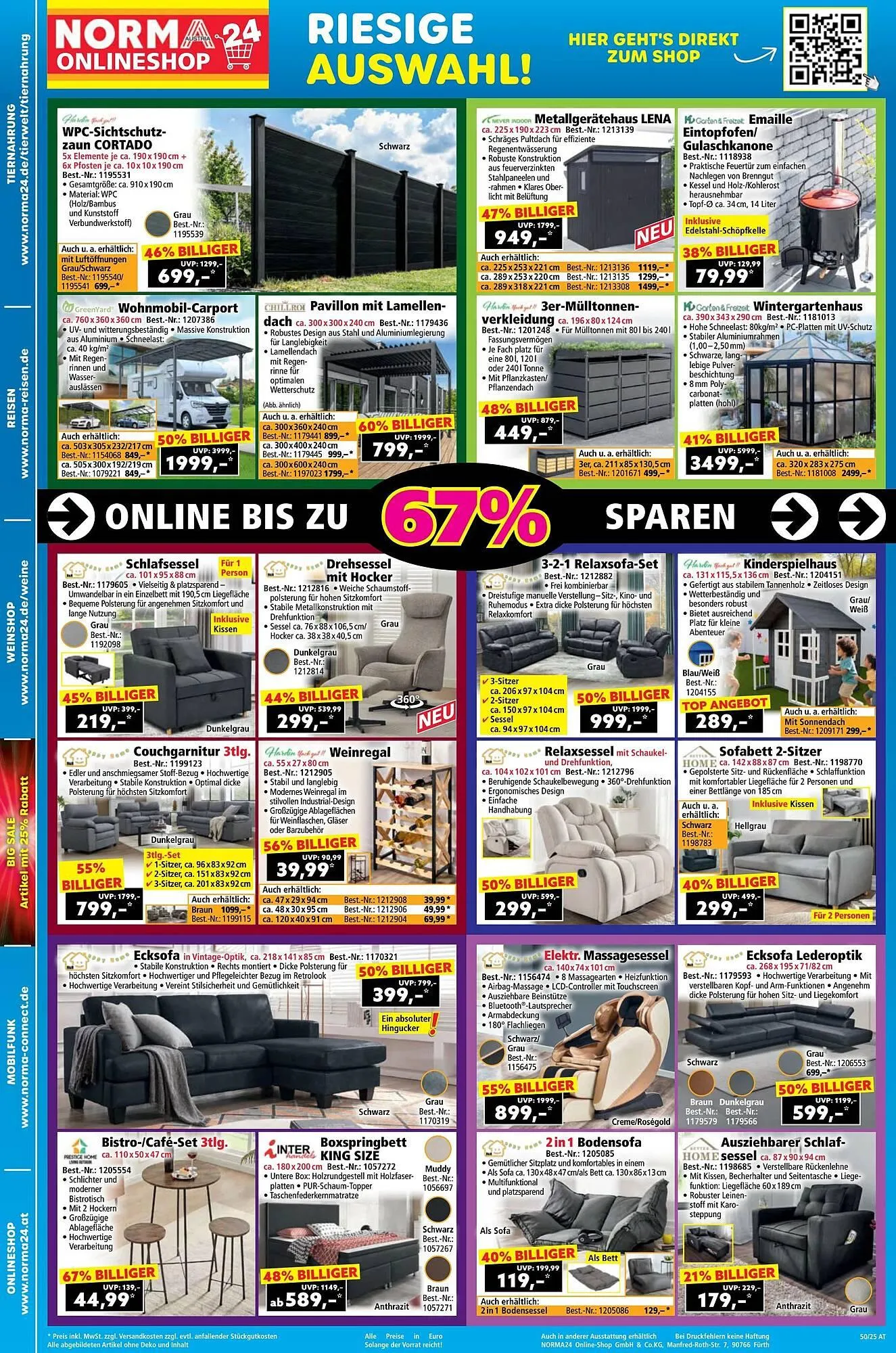 Norma Prospekt von 8. Dezember bis 14. Dezember 2025 - Flugblätt seite  20