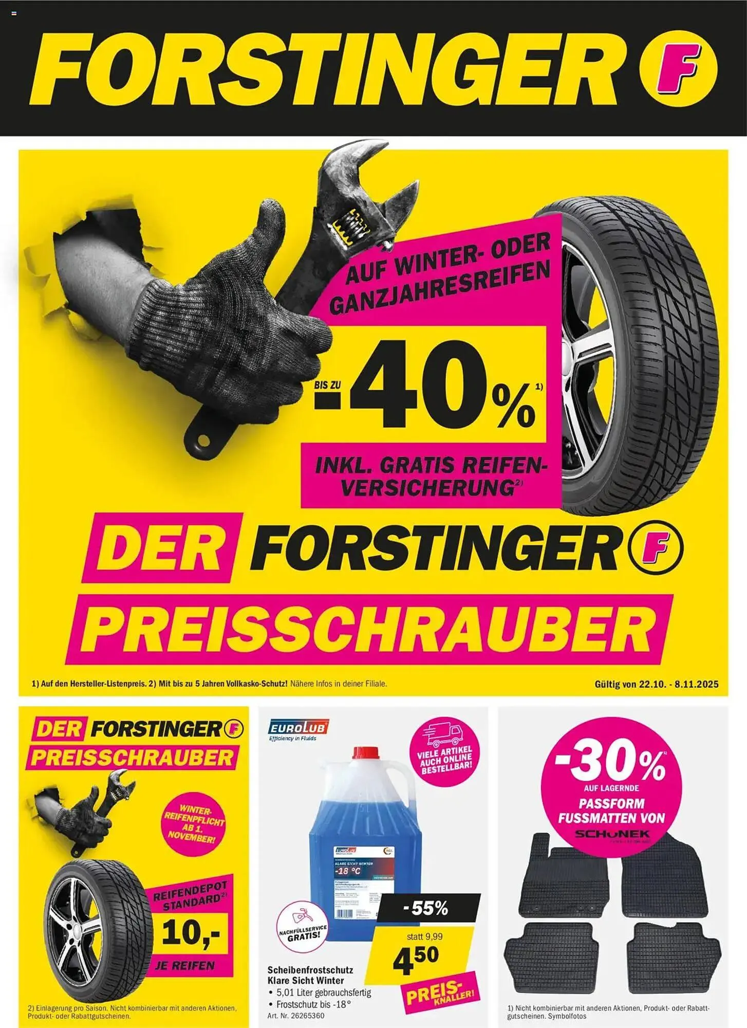 Forstinger Flugblatt - 1