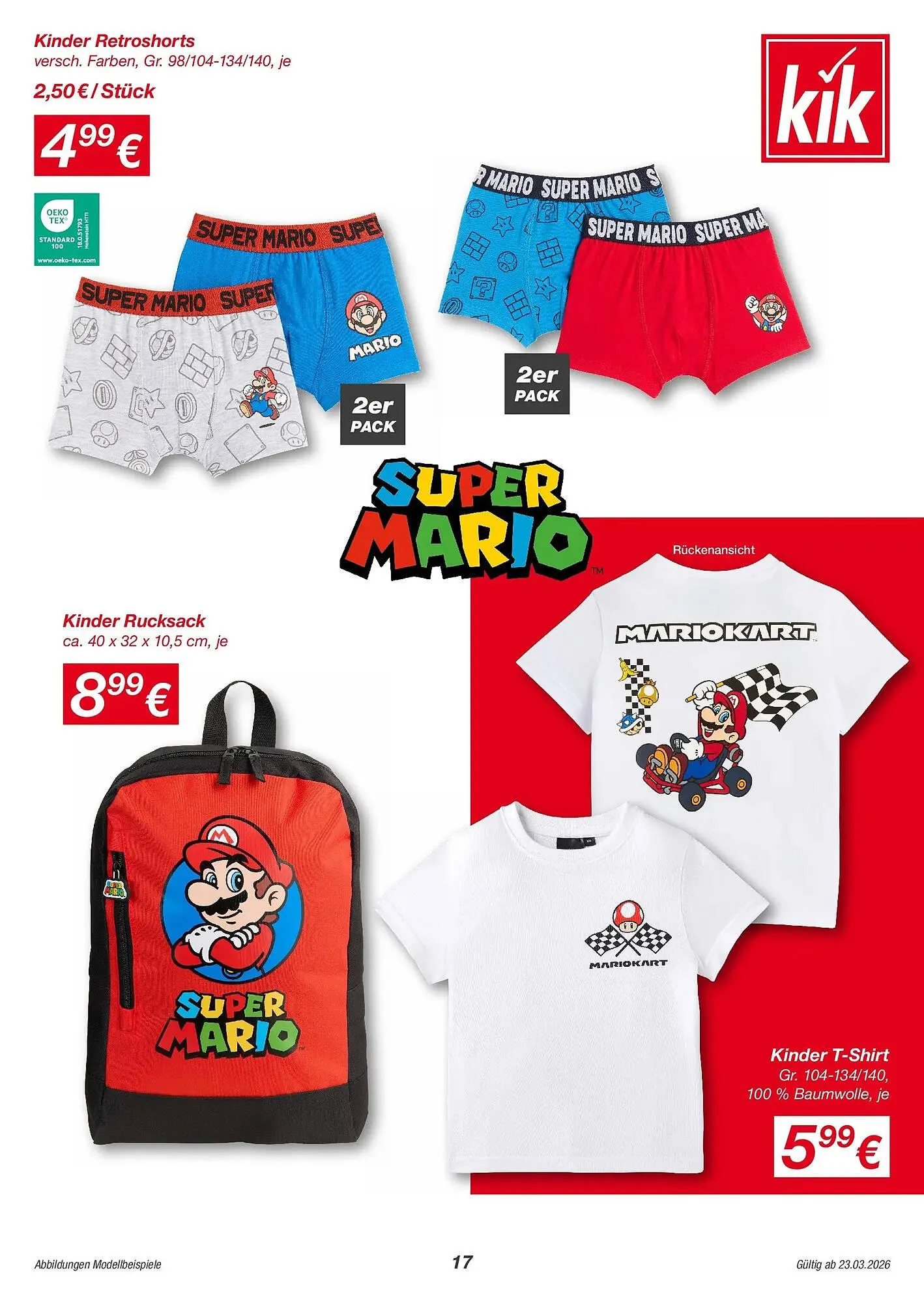 KiK Prospekt von 23. März bis 19. April 2026 - Flugblätt seite  17