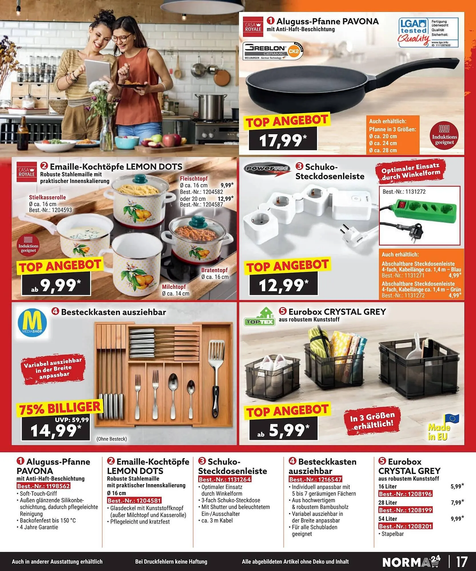 Norma Prospekt von 1. November bis 1. Dezember 2025 - Flugblätt seite  17