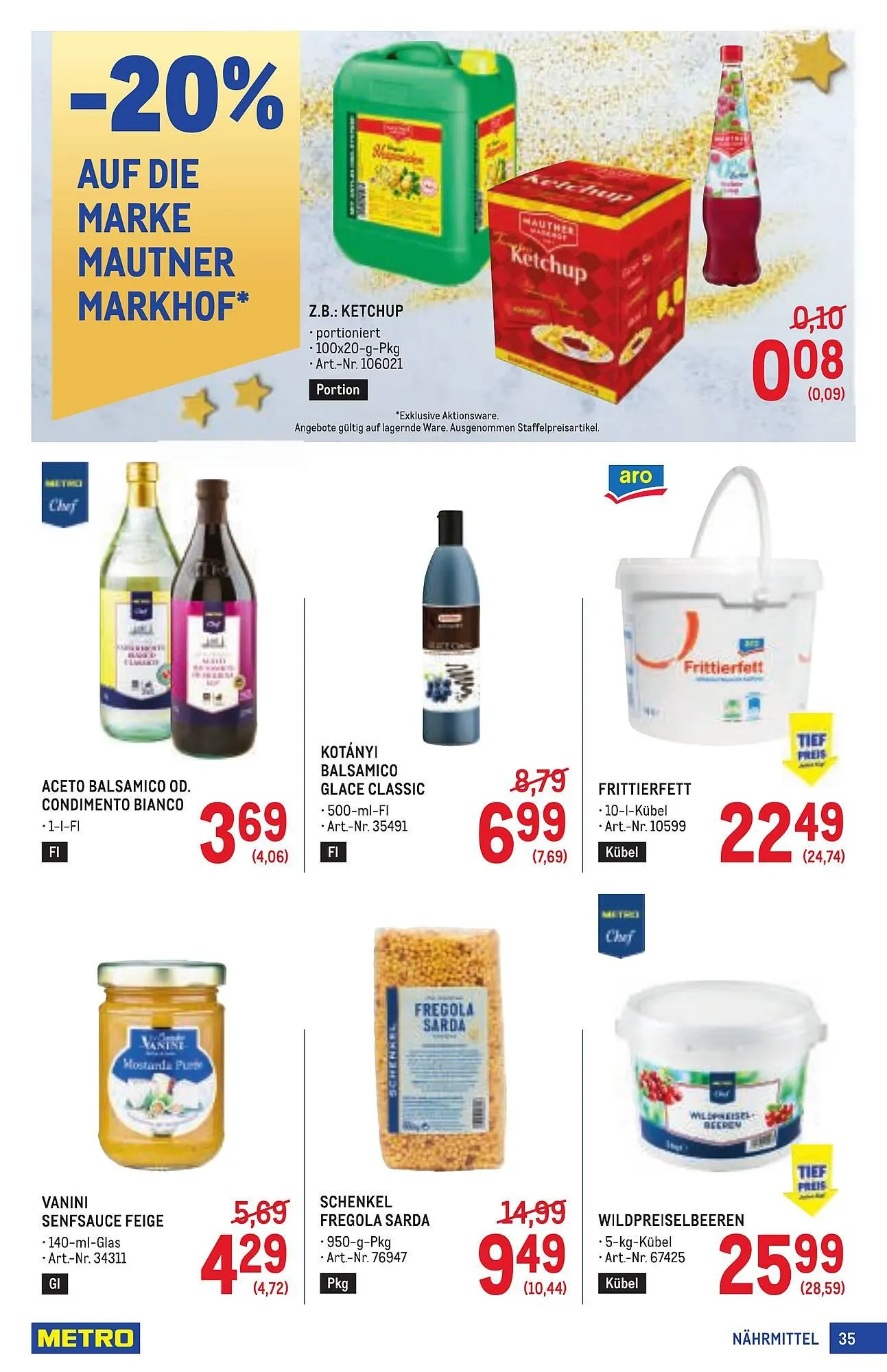 Metro Flugblatt von 11. Dezember bis 7. Jänner 2026 - Flugblätt seite  35