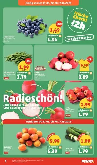 PENNY Flugblatt von 11. Juni bis 17. Juni 2026 - Flugblätt seite  3