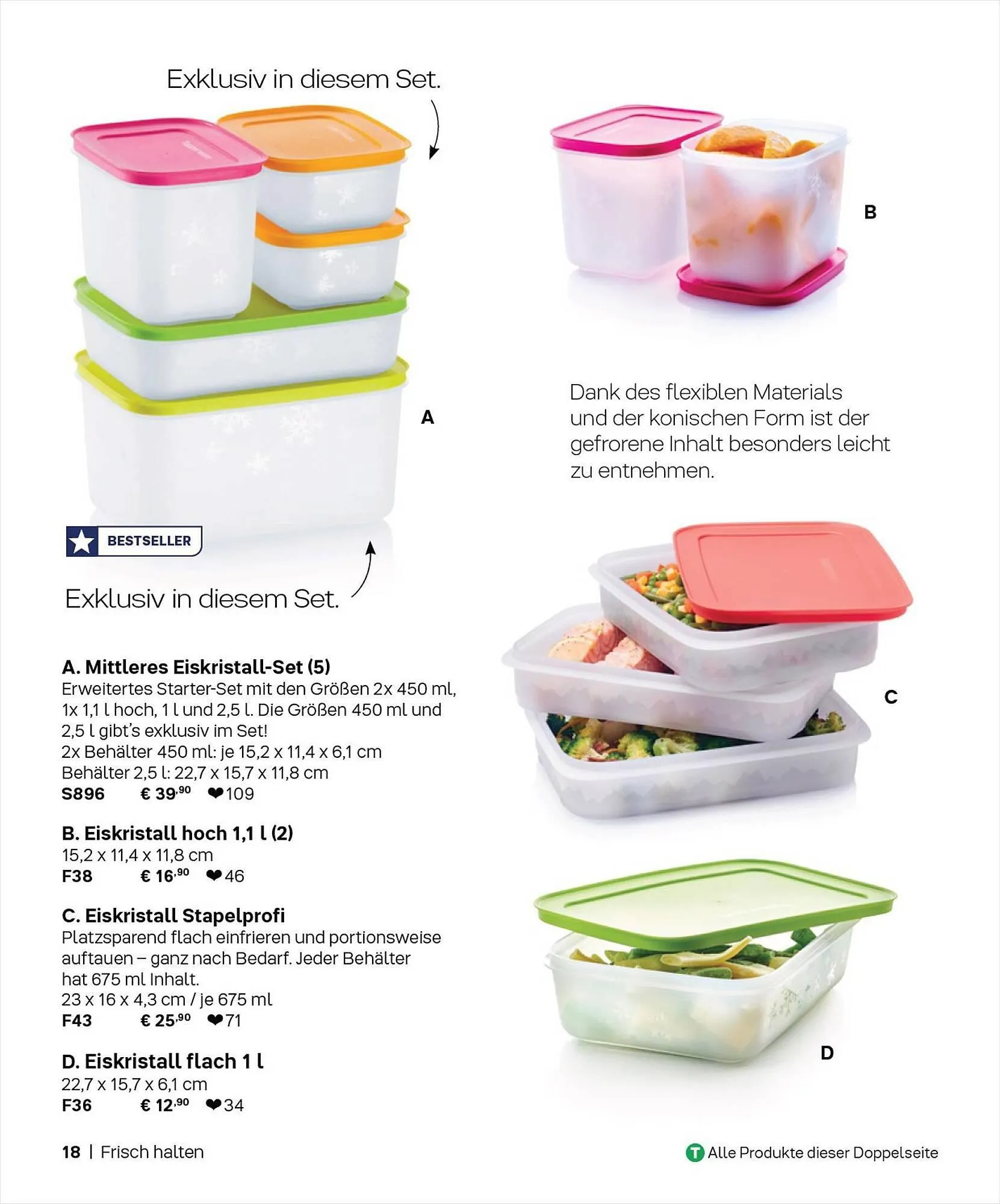 Tupperware Flugblatt von 1. September bis 29. Februar 2024 - Flugblätt seite  18