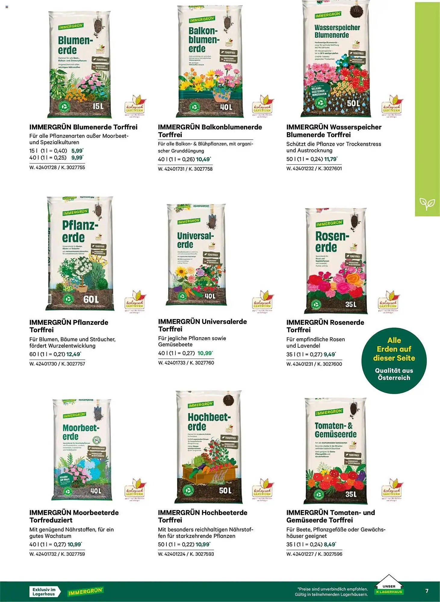 Lagerhaus Flugblatt von 22. Februar bis 31. Mai 2026 - Flugblätt seite  7