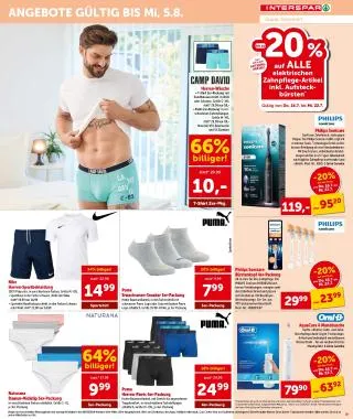 INTERSPAR Flugblatt von 16. Juli bis 29. Juli 2026 - Flugblätt seite 20
