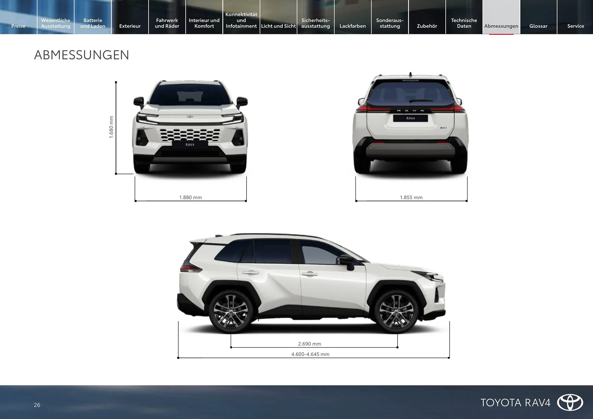 Toyota Flugblatt von 1. April bis 30. April 2026 - Flugblätt seite  26