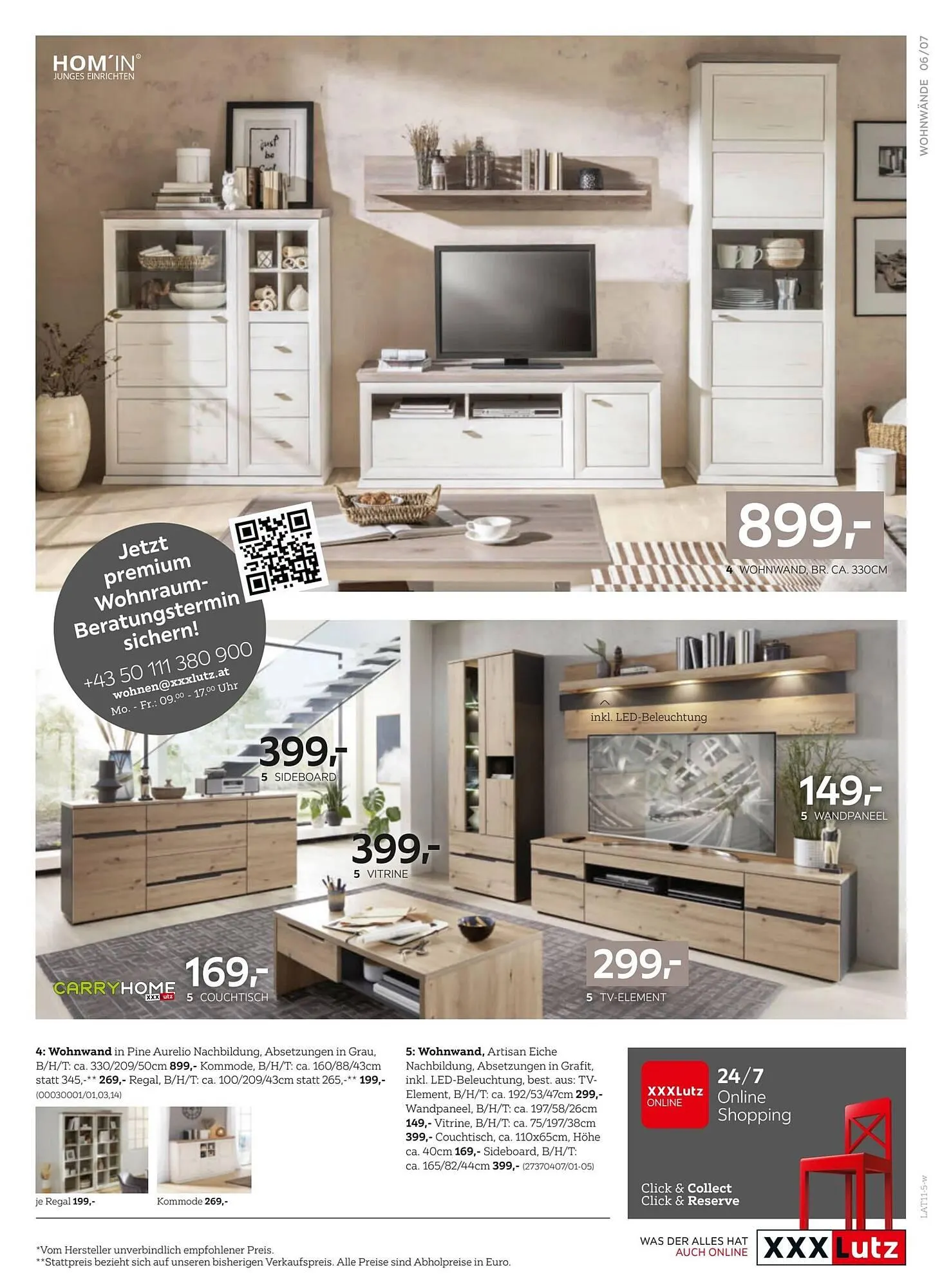 XXXLutz Prospekt von 28. Oktober bis 11. November 2025 - Flugblätt seite 7