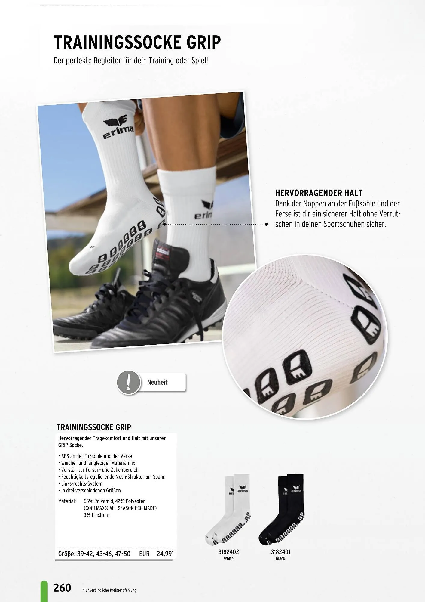 ERIMA Flugblatt von 2. Jänner bis 31. Dezember 2024 - Flugblätt seite  260