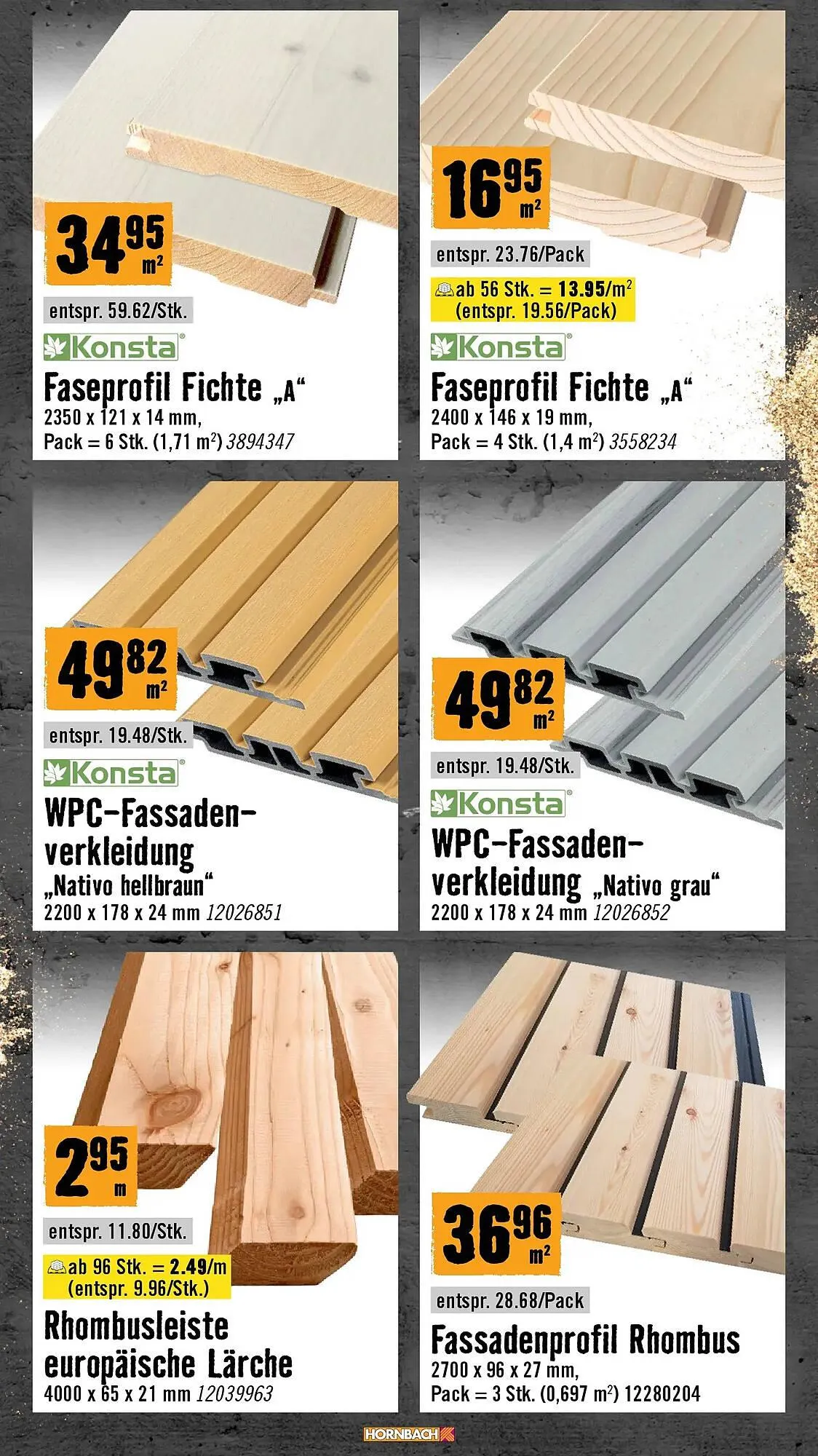 Hornbach Flugblatt von 4. März bis 1. April 2026 - Flugblätt seite  12