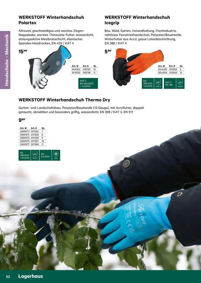 Katalog Bekleidung 2024 von 17. Mai bis 26. Mai 2024 - Flugblätt seite 52