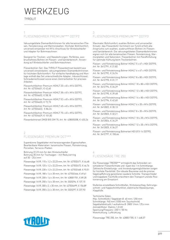 Fliesen 2024 von 5. Juni bis 31. Dezember 2024 - Flugblätt seite  375