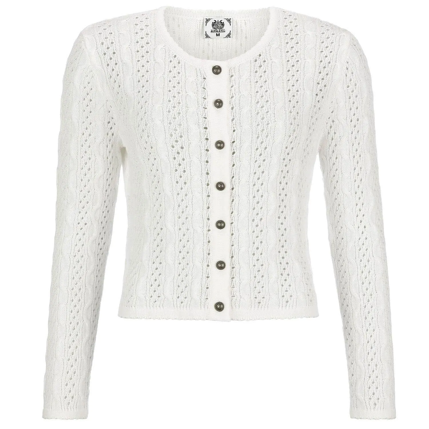 Damen Strickjacke "Elisabeth", Weiß