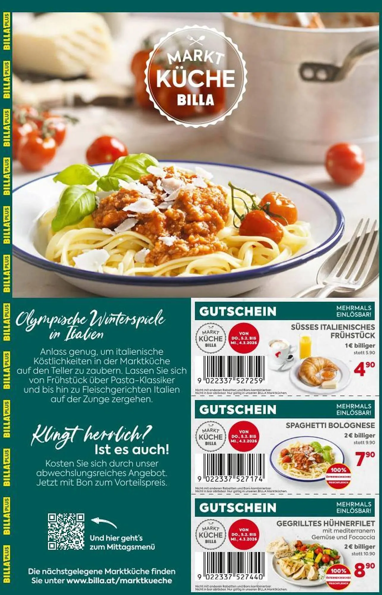 Billa Corso Flugblatt von 5. Februar bis 4. März 2026 - Flugblätt seite  4