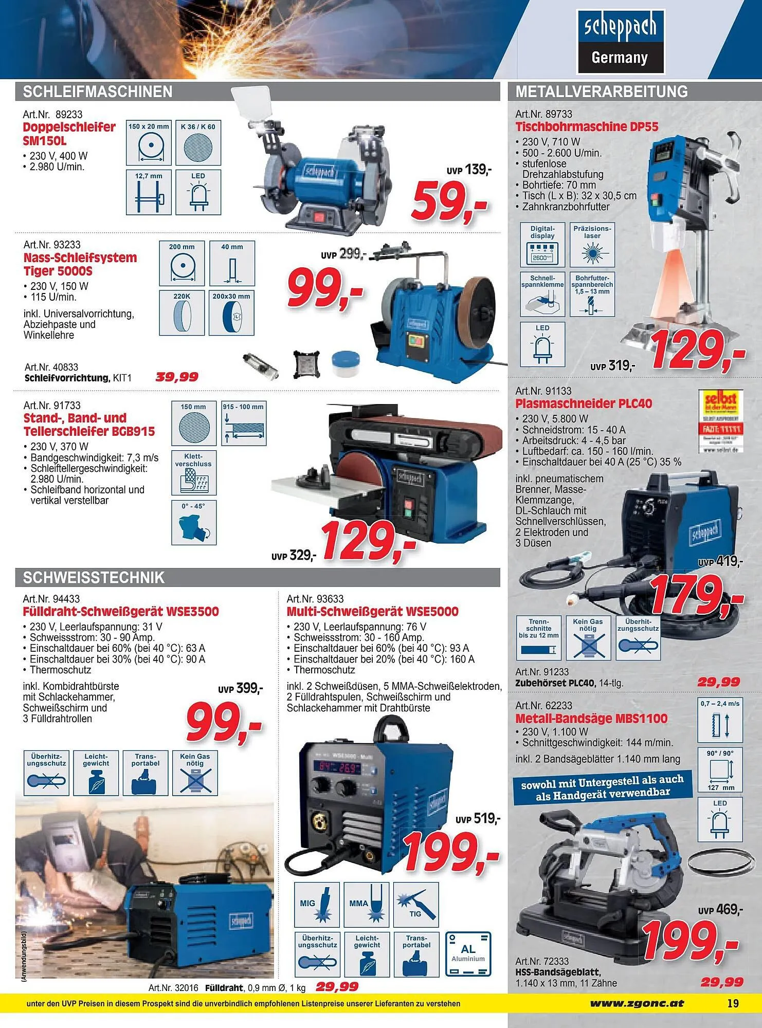 Zgonc Flugblatt von 26. März bis 21. April 2024 - Flugblätt seite 19