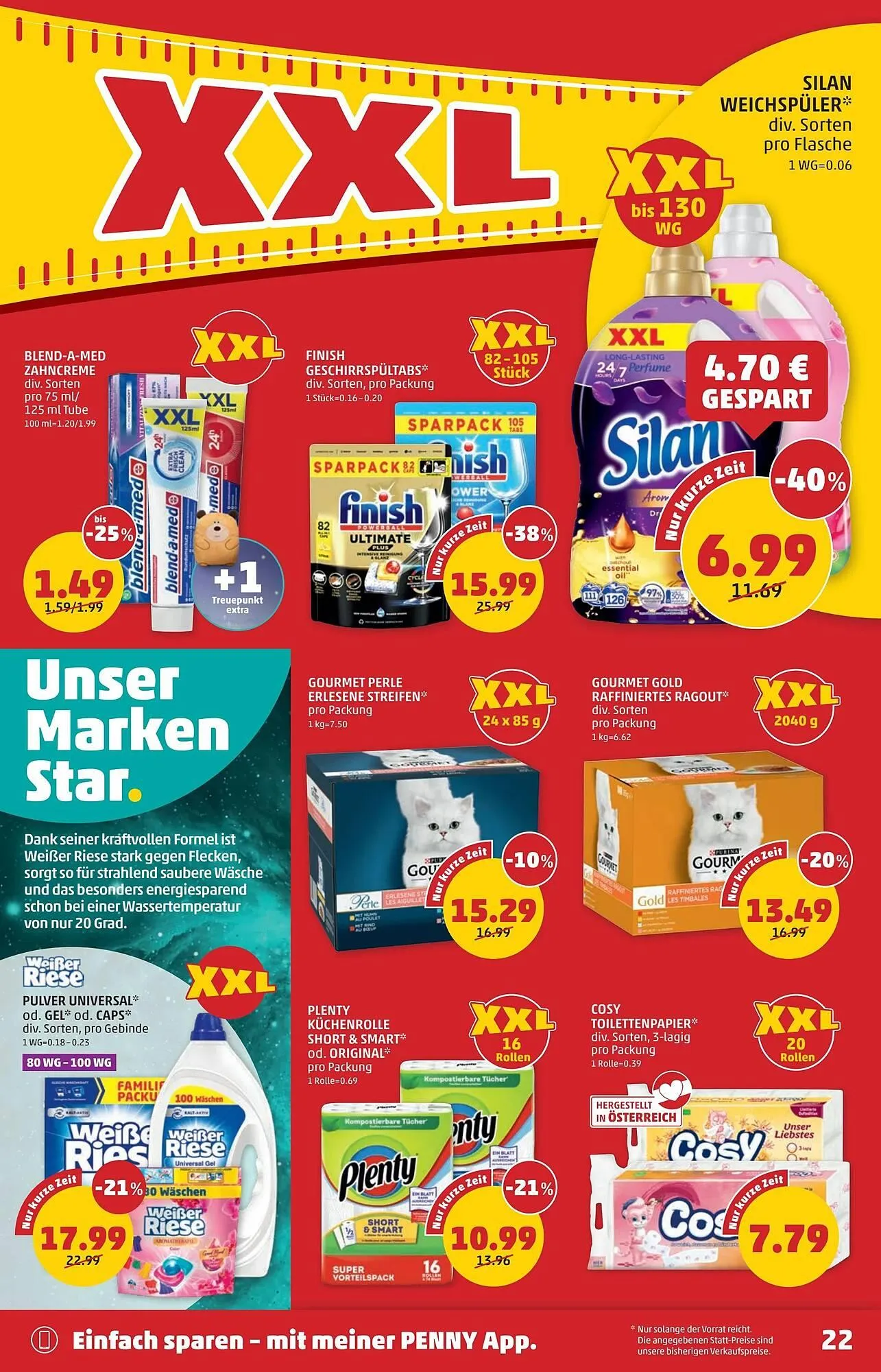 PENNY Flugblatt von 27. Februar bis 5. März 2025 - Flugblätt seite 22