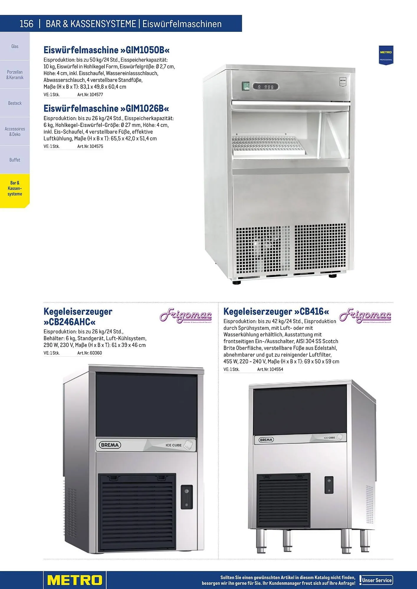 Metro Flugblatt von 25. März bis 31. Dezember 2026 - Flugblätt seite  156