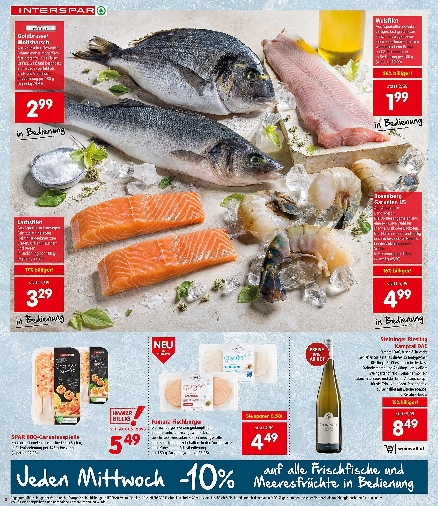 Interspar Flugblatt von 28. September bis 11. Oktober 2023 - Flugblätt seite  8