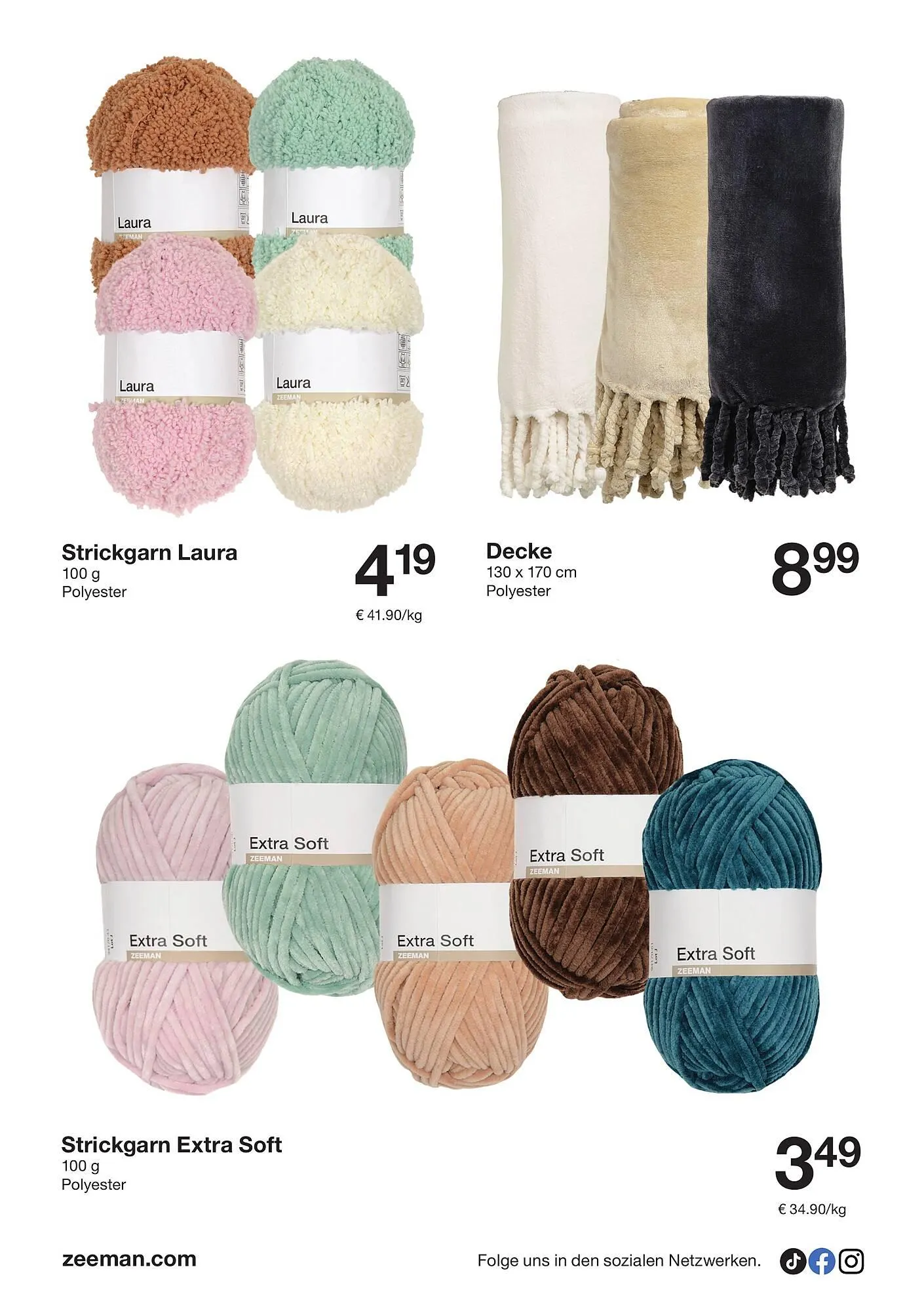 Zeeman Prospekt von 11. Oktober bis 24. Oktober 2025 - Flugblätt seite  18