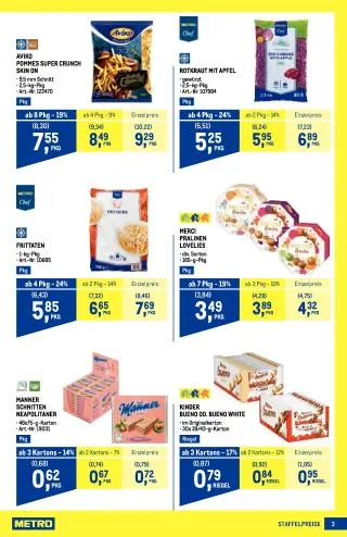 METRO Flugblatt Food - Metro Profi von 17. September bis 30. September 2026 - Flugblätt seite  3