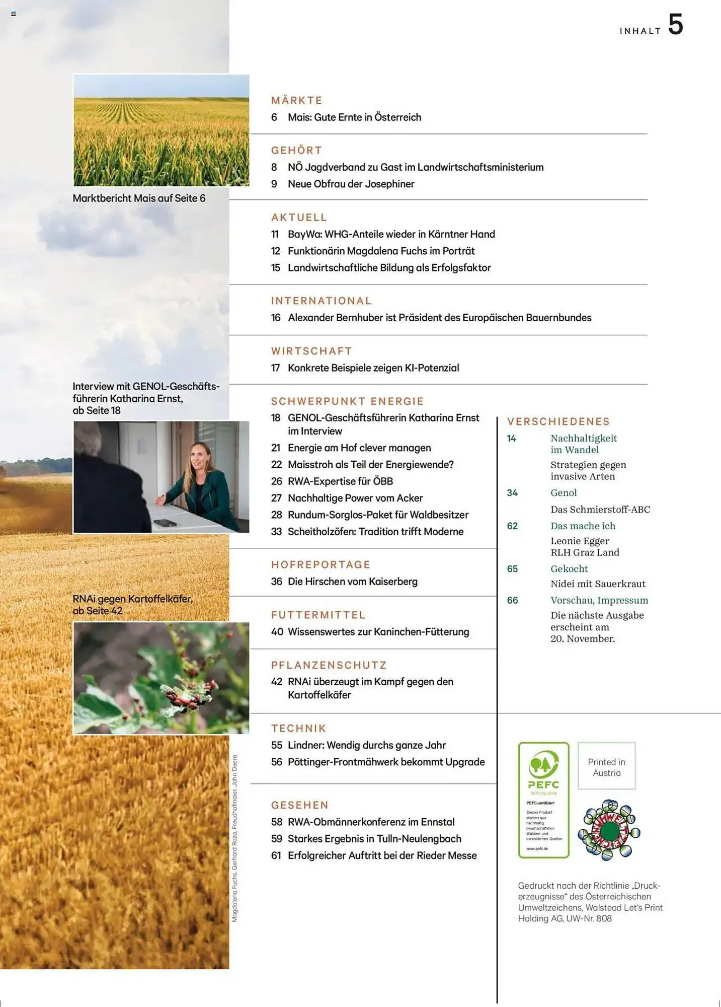 Lagerhaus Flugblatt von 1. November bis 30. November 2025 - Flugblätt seite 5