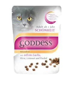 GODDESS SCHÖNHEIT mit Lachs für Katzen 1,4 kg
