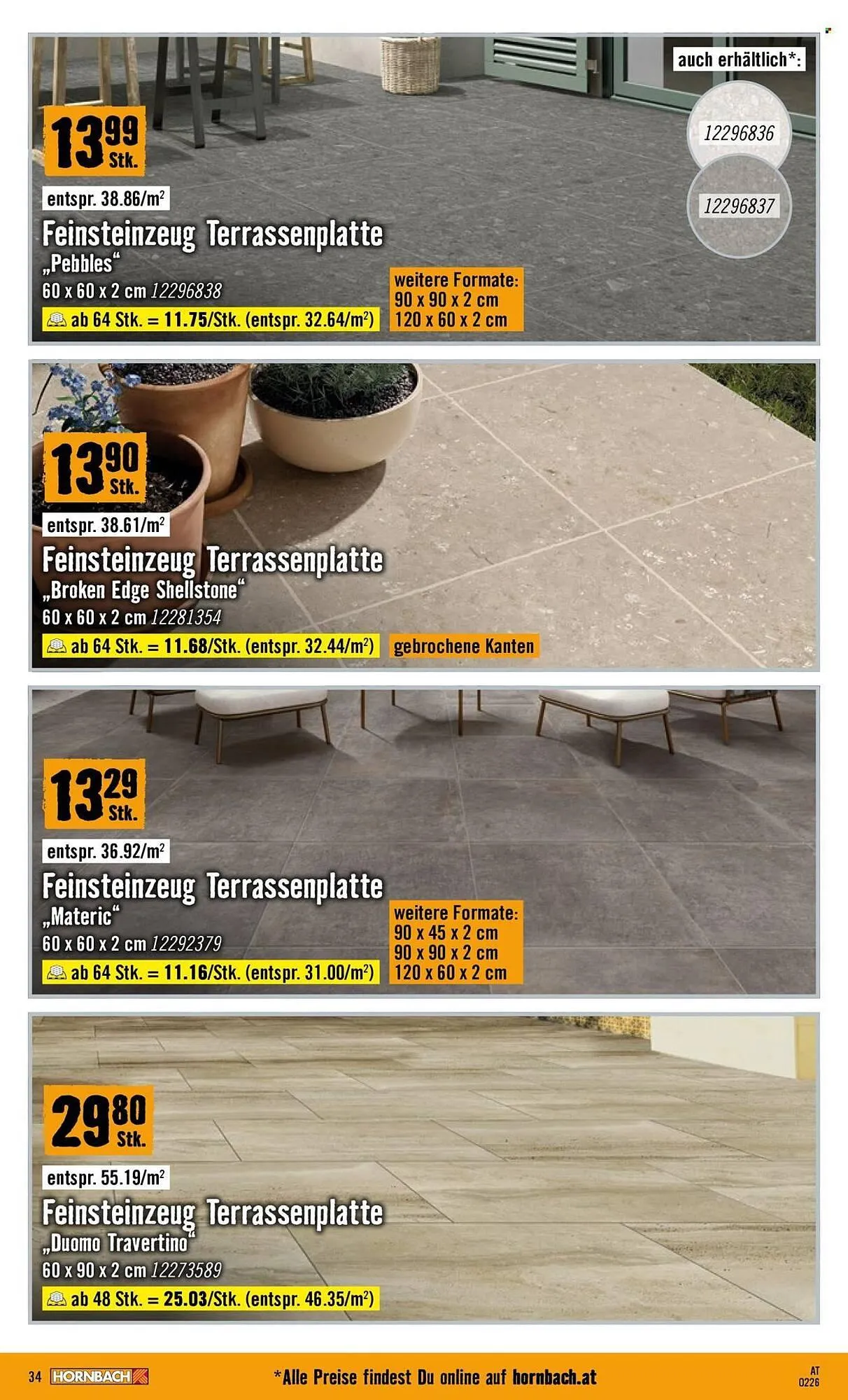 Hornbach Flugblatt von 18. Februar bis 18. März 2026 - Flugblätt seite 34