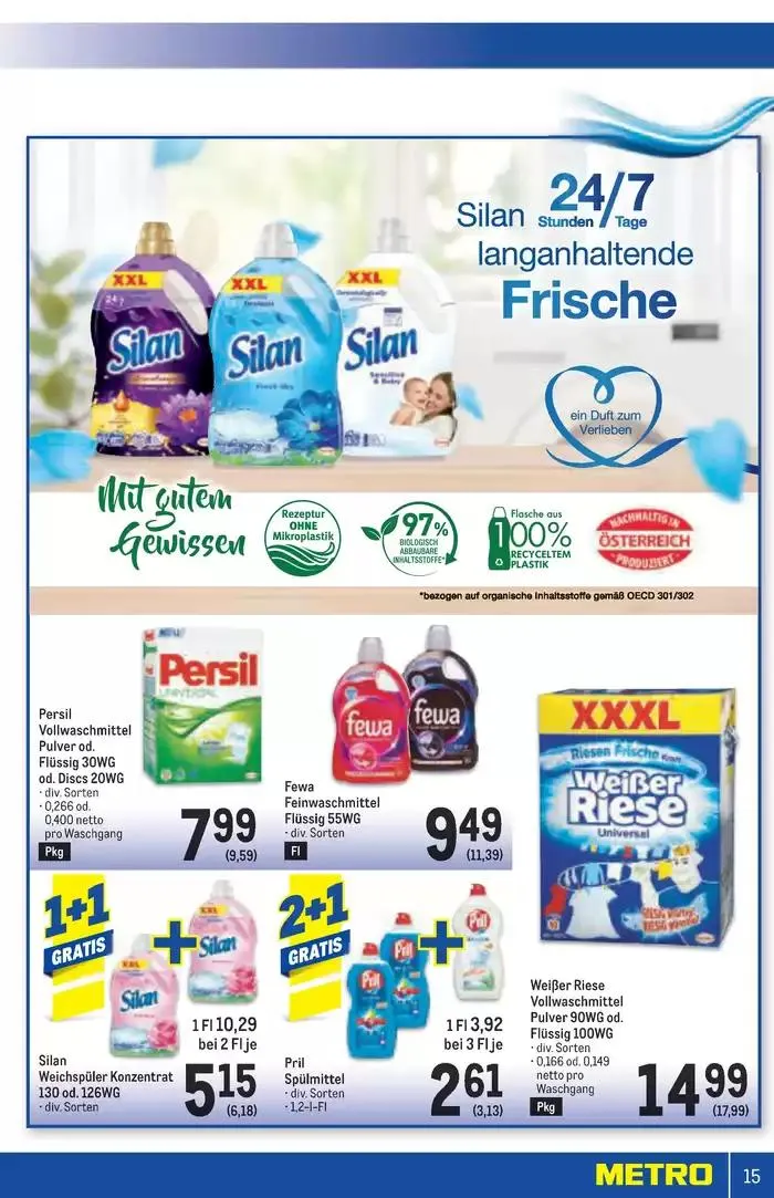 Rabatte und Aktionen von 8. Jänner bis 22. Jänner 2025 - Flugblätt seite  15