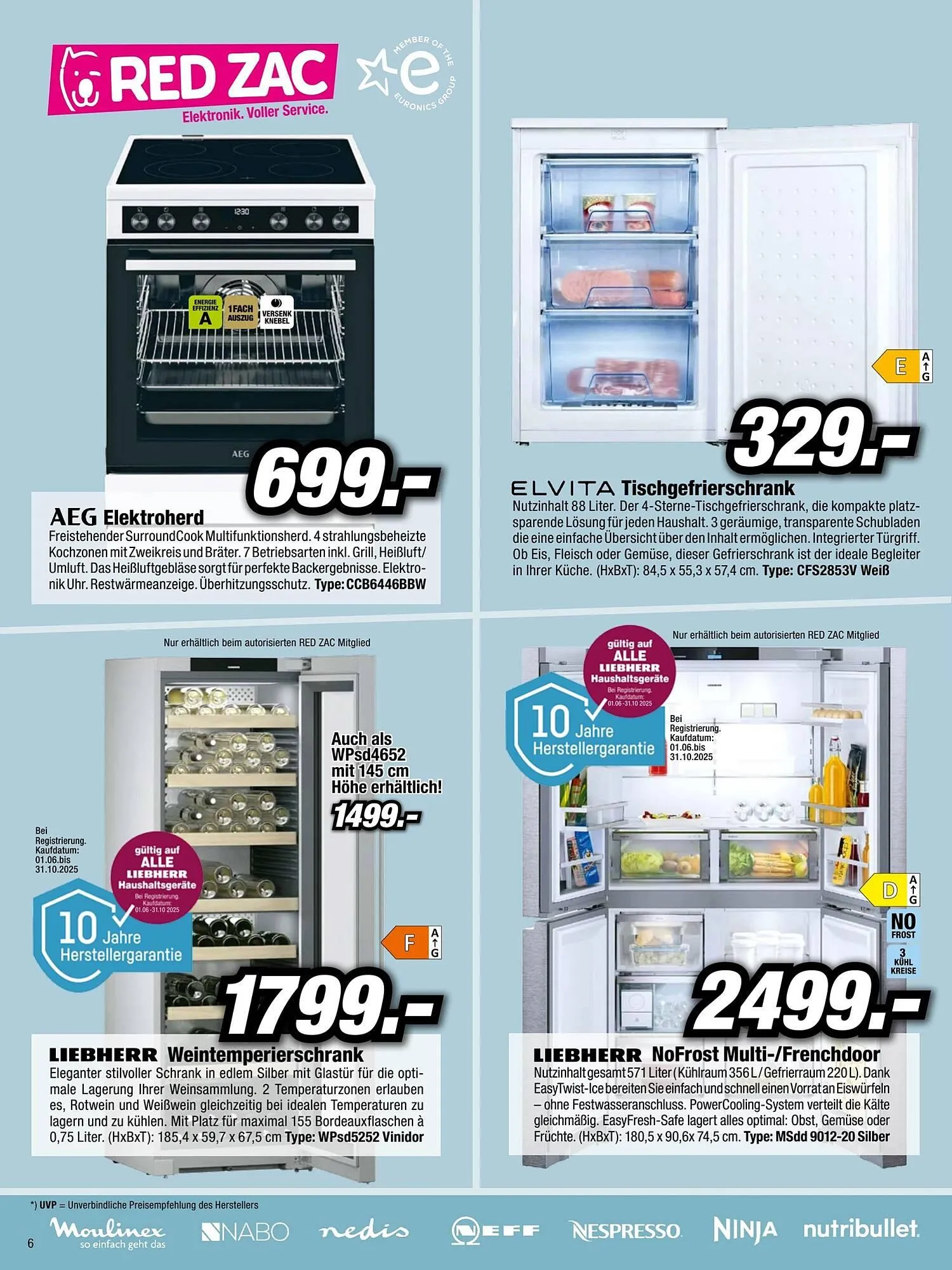 Red Zac Flugblatt von 26. Oktober bis 13. November 2025 - Flugblätt seite 6