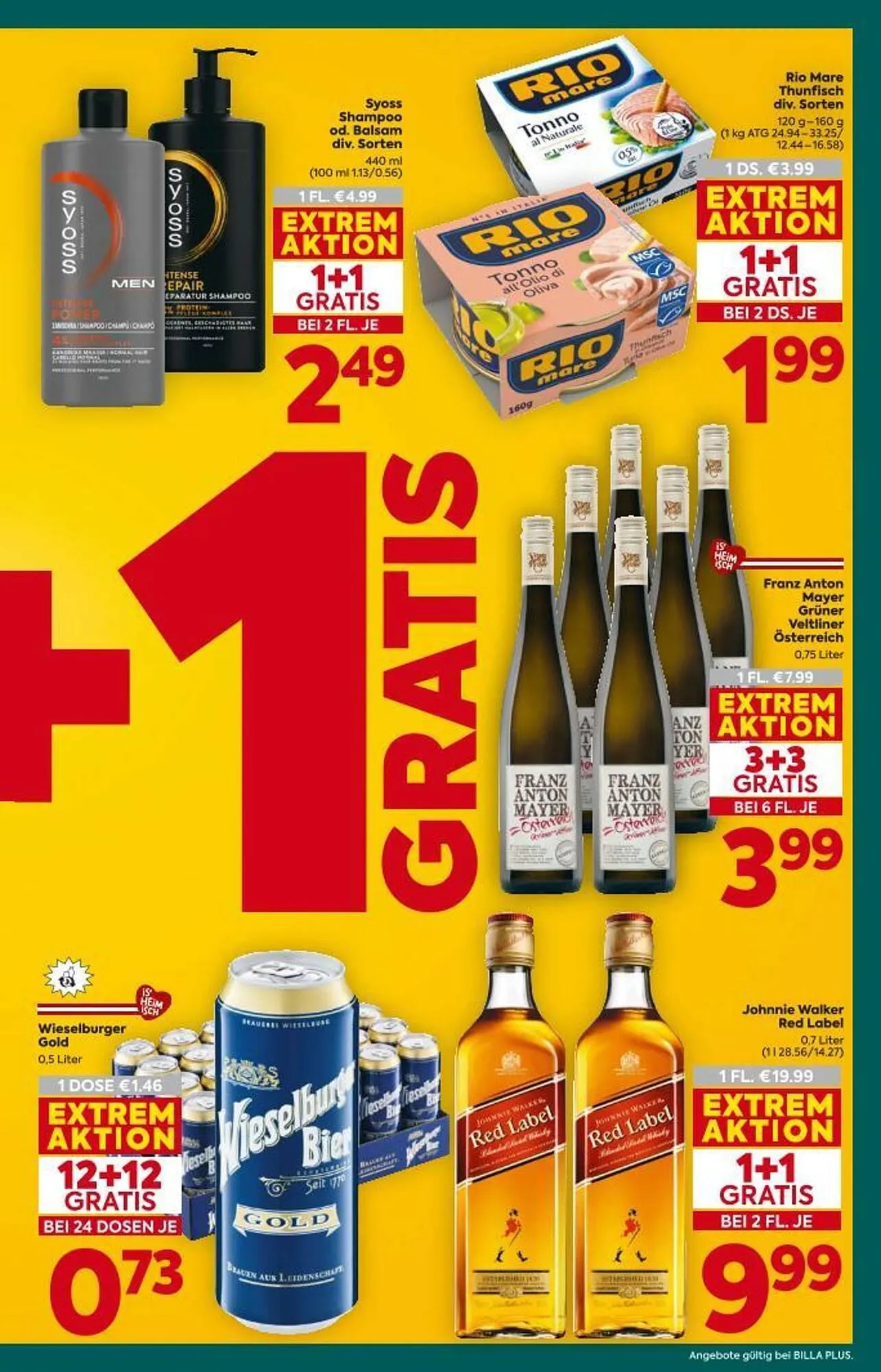 Billa Corso Flugblatt von 22. Jänner bis 28. Jänner 2026 - Flugblätt seite  7