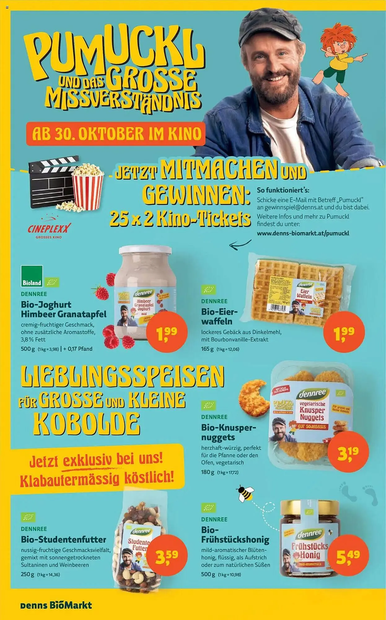 Denn's Biomarkt Flugblatt von 22. Oktober bis 4. November 2025 - Flugblätt seite  2