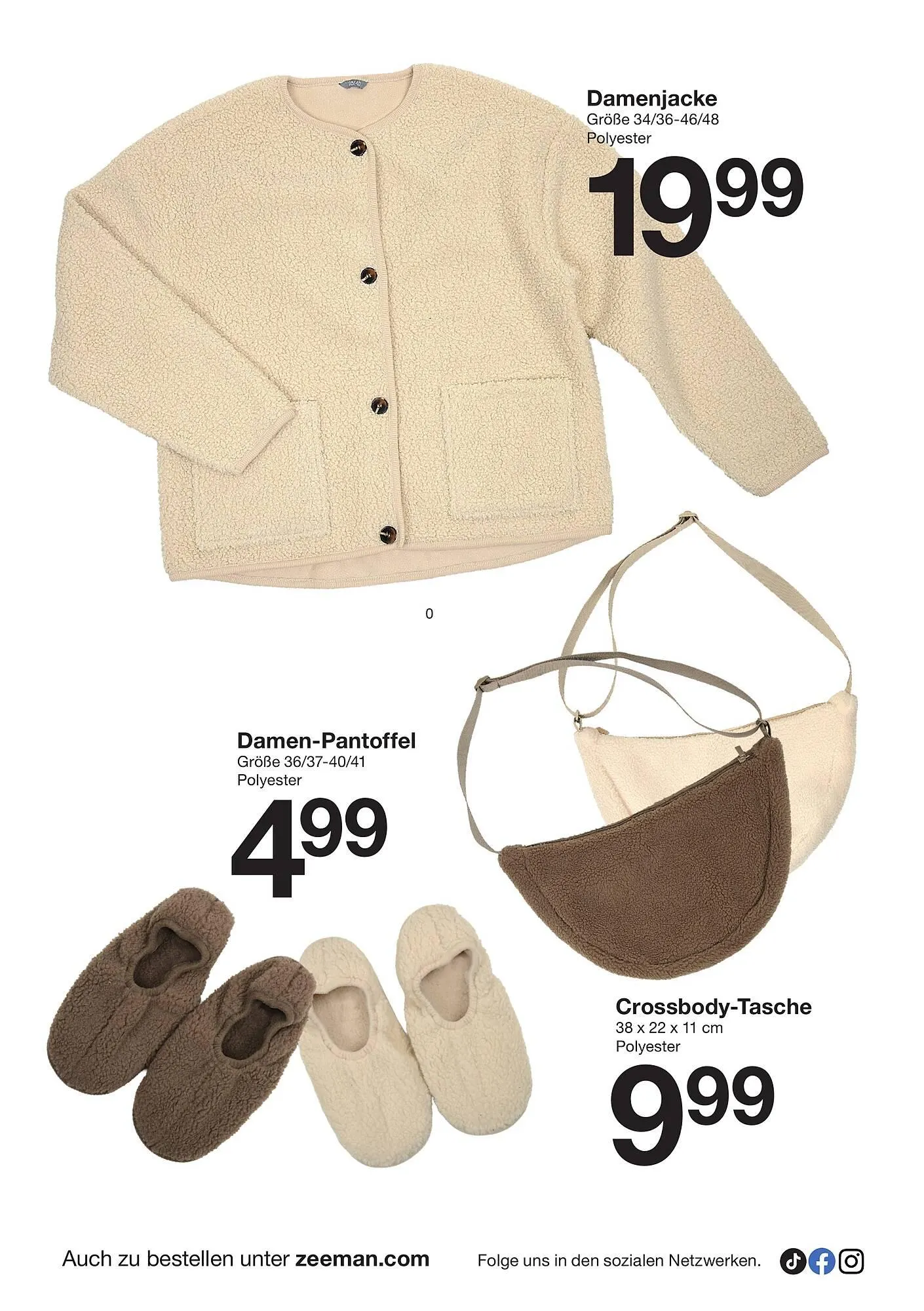 Zeeman Prospekt von 11. Oktober bis 24. Oktober 2025 - Flugblätt seite  2