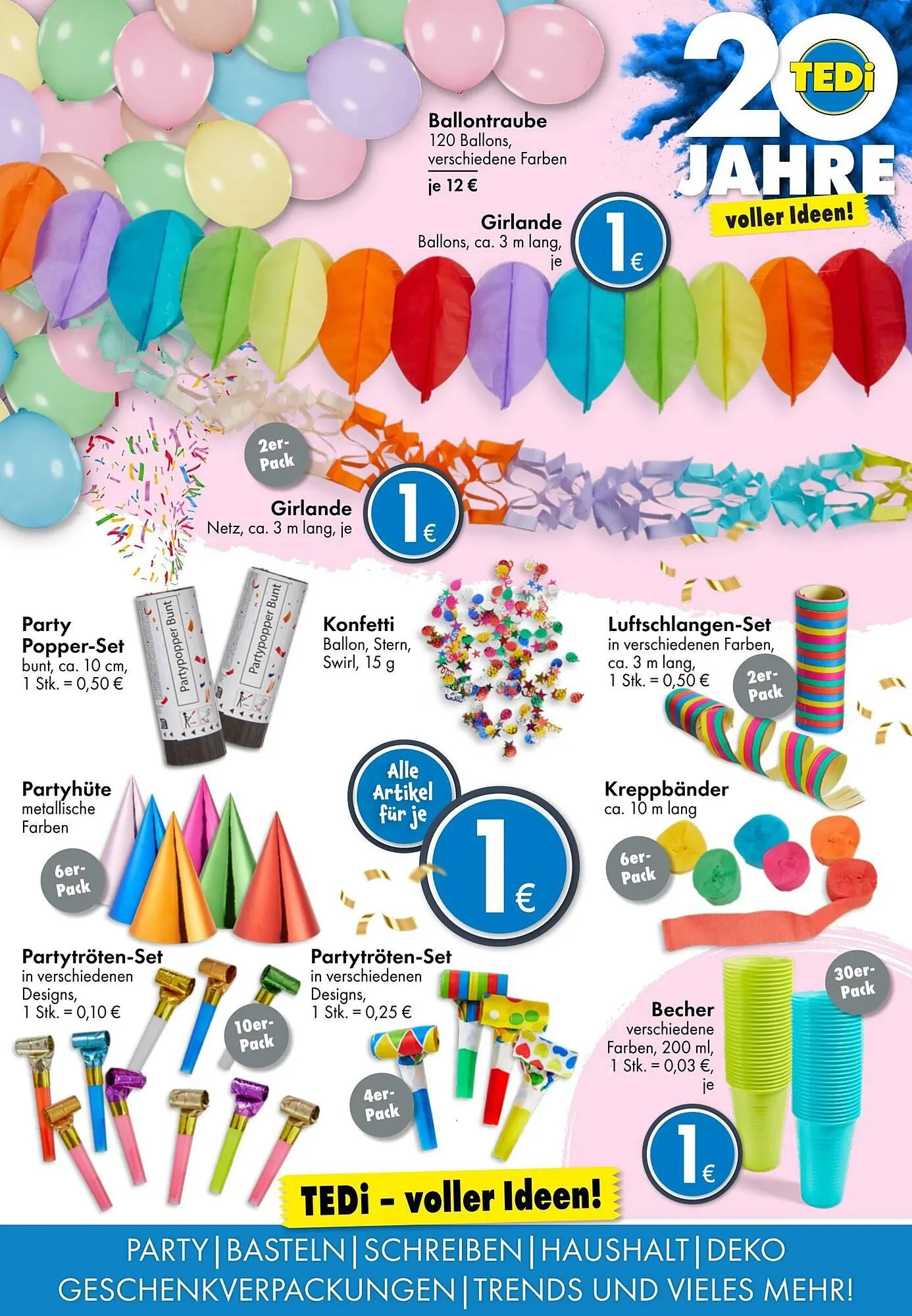 TEDi Flugblatt von 8. August bis 17. August 2024 - Flugblätt seite 19