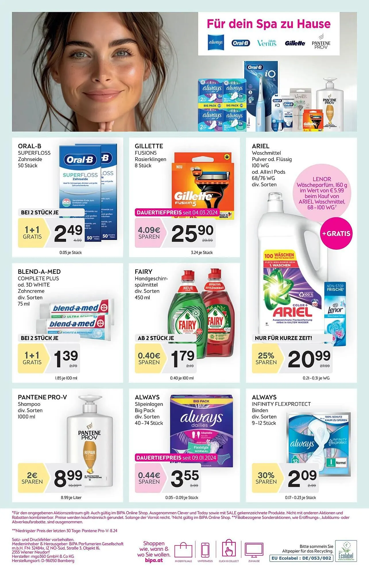 Bipa Flugblatt von 26. September bis 10. Oktober 2024 - Flugblätt seite  12