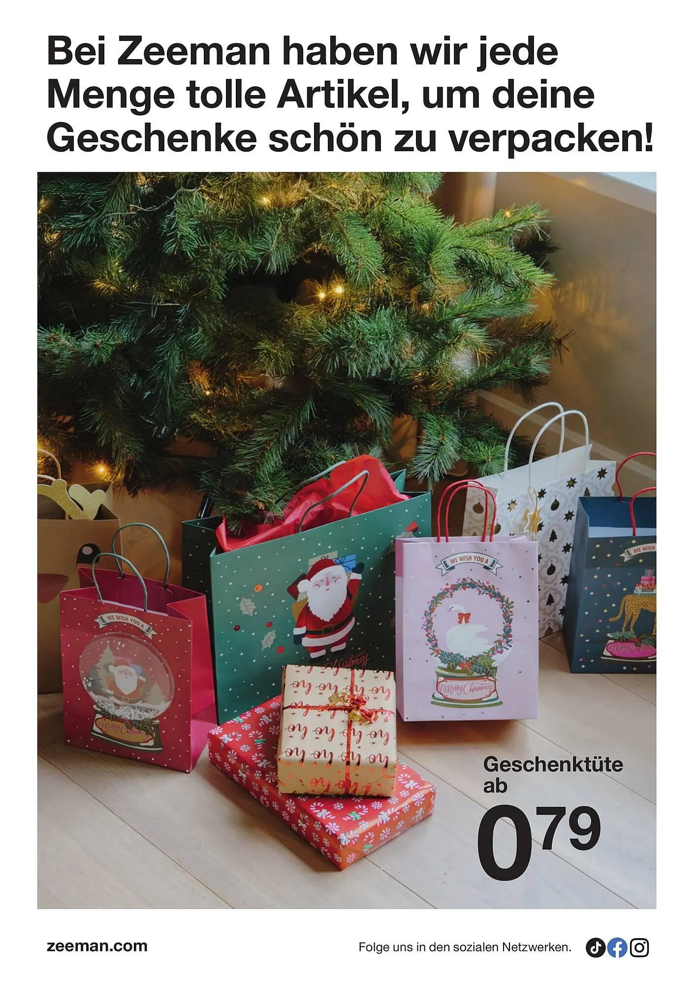 Zeeman Prospekt von 13. Dezember bis 26. Dezember 2025 - Flugblätt seite 2